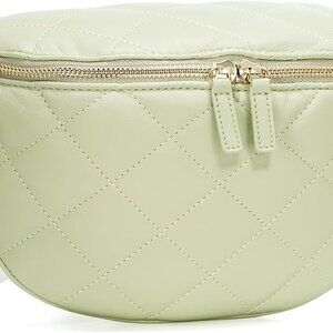 Soga Green Women's PU Leather Crossbody Fanny Pack - Stylish and Functional